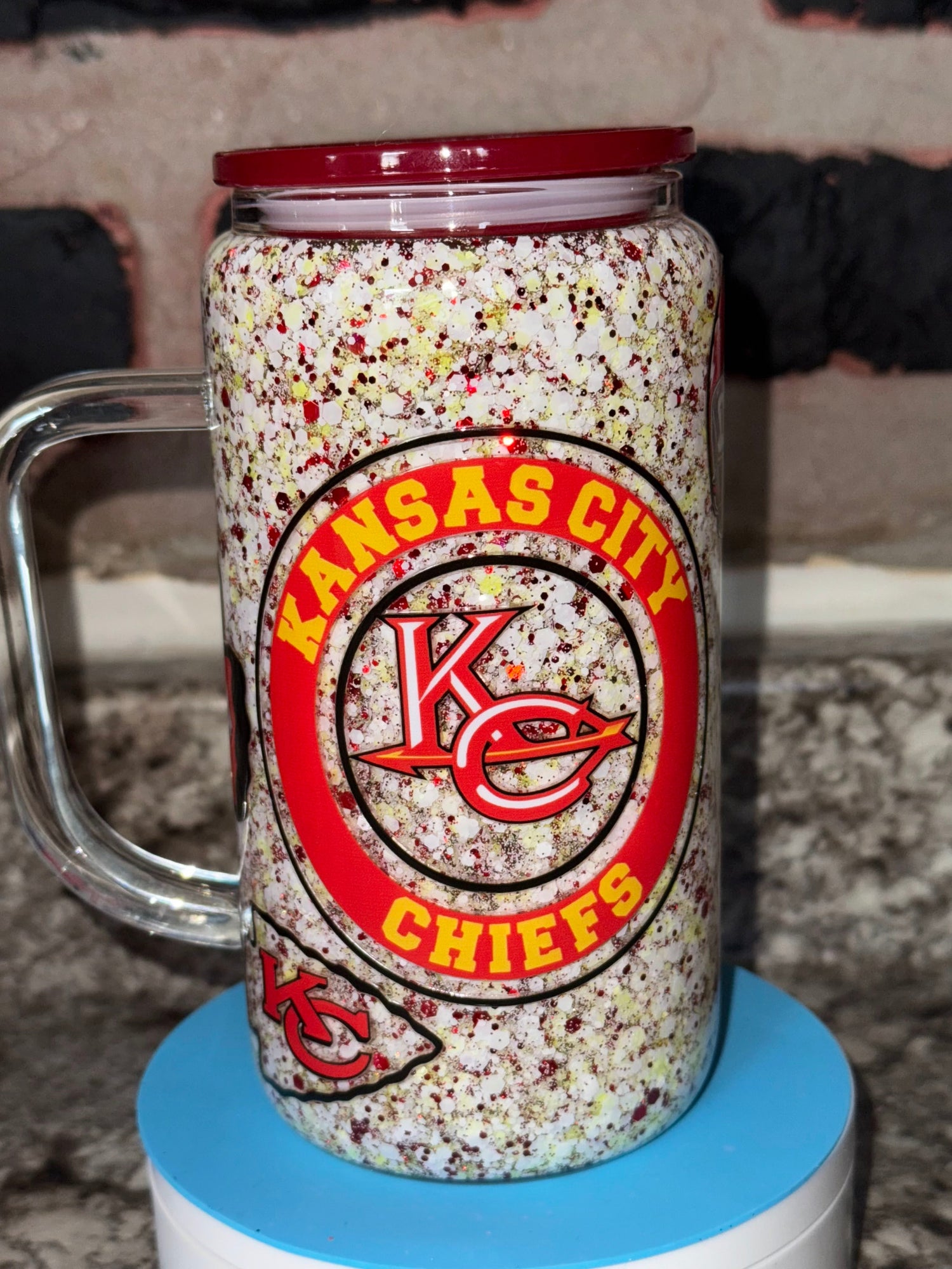 Pre Made Kansas City Chiefs 16oz Mug